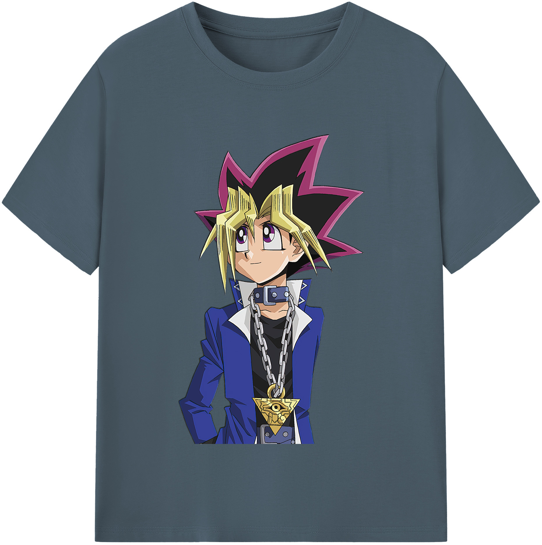 （画像用） 遊☆戯☆王 Yu-Gi-Oh! 綿100％半袖Tシャツ（フロントプリント）